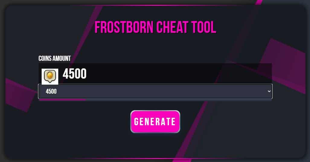 Frostborn generator for free coins