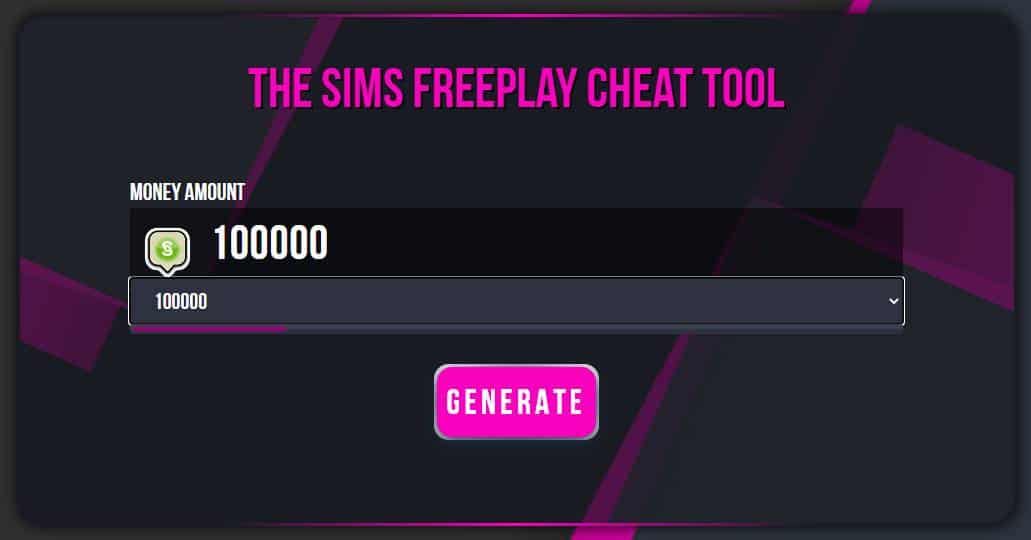 The Sims Freeplay generator for free money