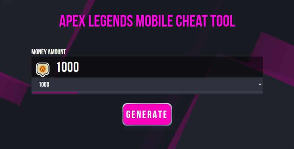 Apex Legends Mobile generator for unlimited money