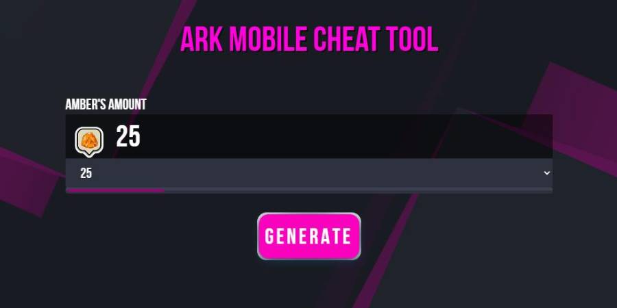Ark Mobile amber generator