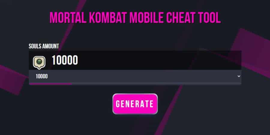 Mortal Kombat Mobile generator for free souls