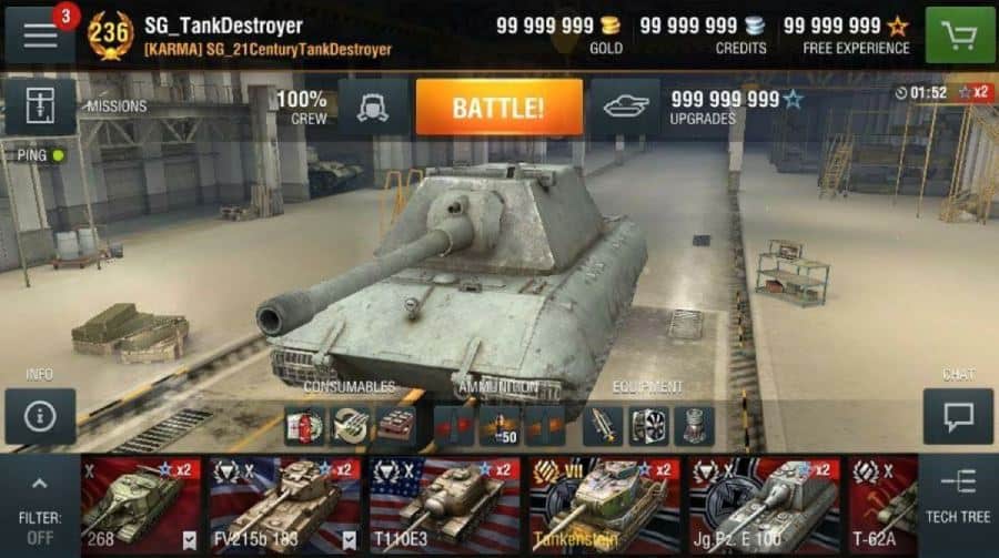 World of Tanks Blitz cheats proof
