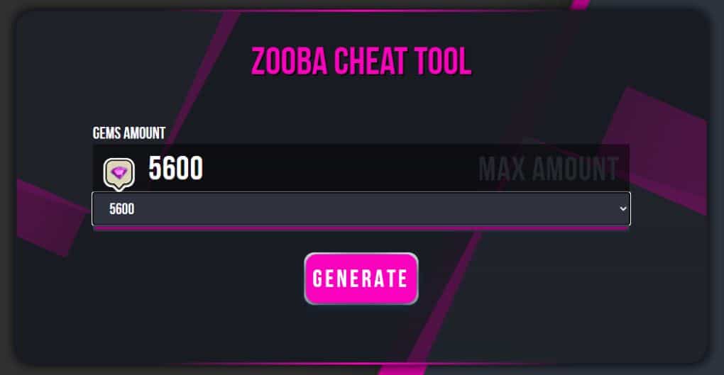 Zooba gems generator