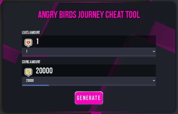 Angry Birds Journey hack for unlimited lives and coins