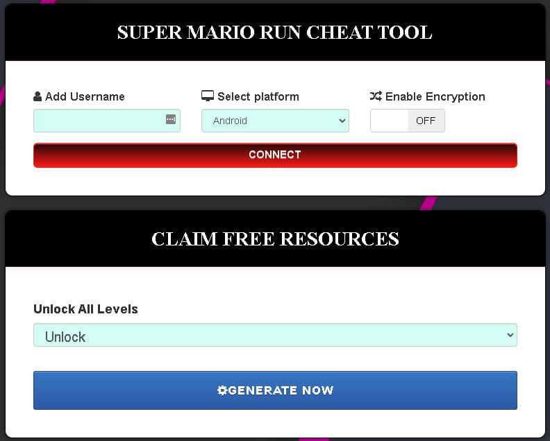 Super Mario Run Hack - Tool to Unlock All Levels