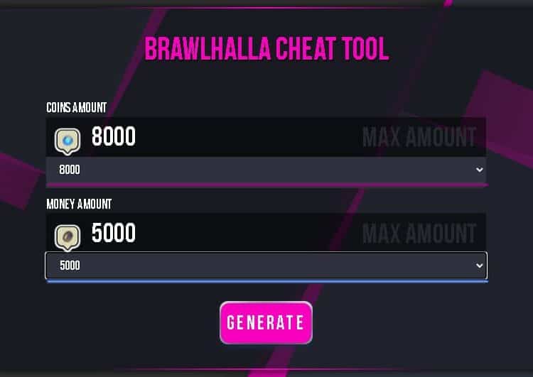 Brawlhalla tool for unlimited money and coins