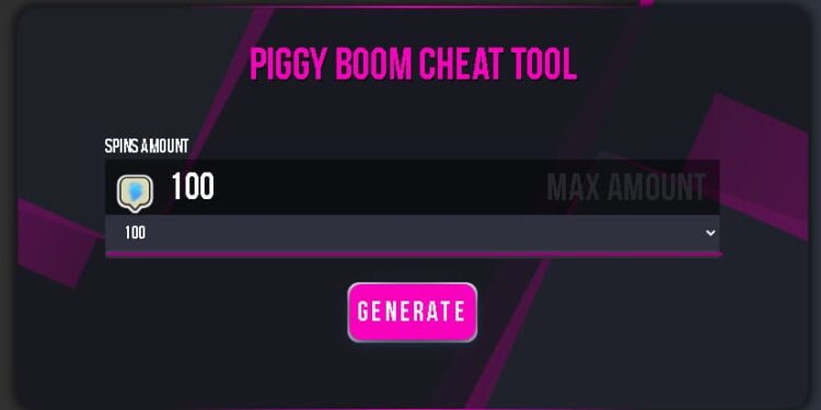 Piggy Boom cheat tool for unlimited spins
