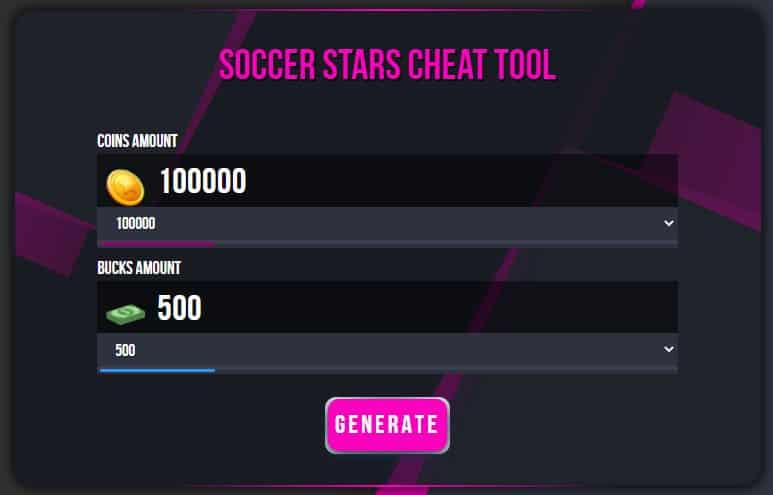 Soccer Stars cheat tool